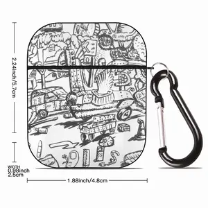 Battleground Airpods 2 Case (Hard Shell, Black)