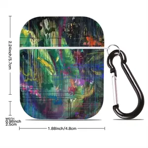 Tropical Rainforest Airpods 2 Case (Hard Shell, White)