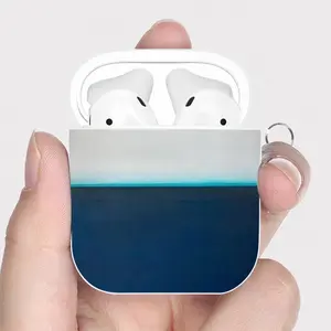 Charcoal White Teal Series 3 Airpods 2 Case (Hard Shell, White)