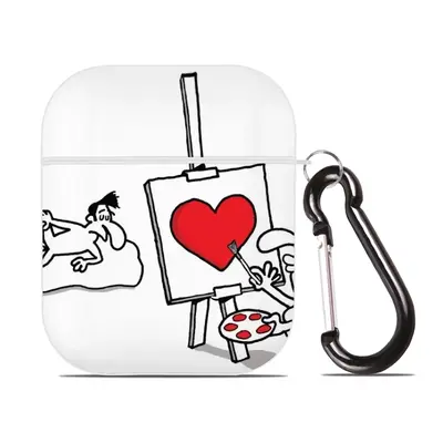 Art Lover Airpods 2 Case (Hard Shell, White)