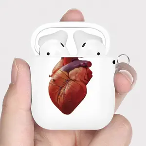 I Love You Airpods 2 Case (Hard Shell, White)