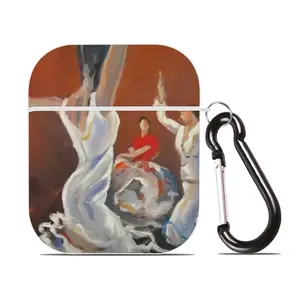 Sevillana Dancers Airpods 2 Case (Hard Shell, White)