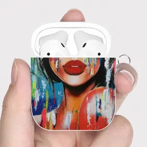 Summer Rain Airpods 2 Case (Hard Shell, White)