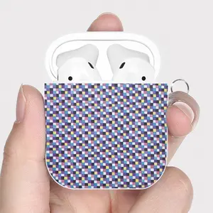 Colorful Airpods 2 Case (Hard Shell, White)