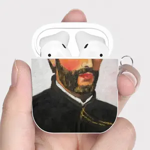 Saint Francis Airpods 2 Case (Hard Shell, White)