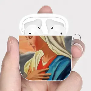 Ave Maria Airpods 2 Case (Hard Shell, White)