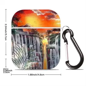 Beautiful Sunsets Airpods 2 Case (Hard Shell, White)