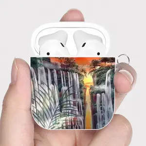 Beautiful Sunsets Airpods 2 Case (Hard Shell, White)