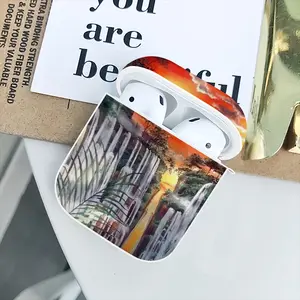 Beautiful Sunsets Airpods 2 Case (Hard Shell, White)