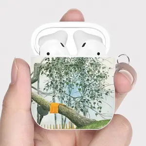 The Sacred Branch Airpods 2 Case (Hard Shell, White)