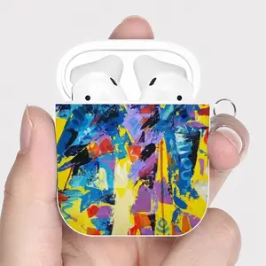 Warriors Airpods 2 Case (Hard Shell, White)