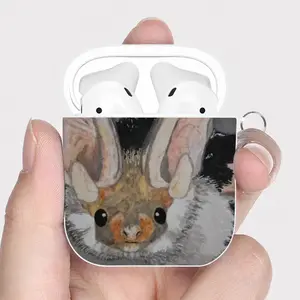 Batman - Watercolor Gray Mouse Animals Poster Airpods 2 Case (Hard Shell, White)