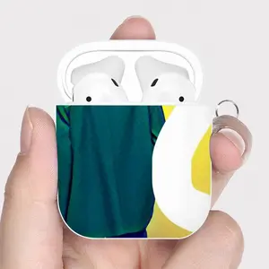 Blonde Airpods 2 Case (Hard Shell, White)