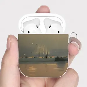 Sailboats A Airpods 2 Case (Hard Shell, White)