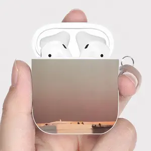 A Small Boat With Blue Sky Airpods 2 Case (Hard Shell, White)