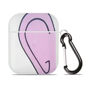 At Last A Picture I Can Talk To Airpods 2 Case (Hard Shell, White)