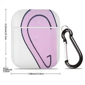 At Last A Picture I Can Talk To Airpods 2 Case (Hard Shell, White)