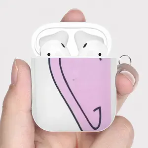 At Last A Picture I Can Talk To Airpods 2 Case (Hard Shell, White)