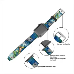 Boy With Bird iWatch Classic Strap (Multi-Size)