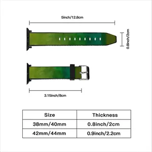 Vibrations - In A Garden iWatch Classic Strap (Multi-Size)