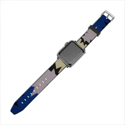 Blue Scarf iWatch Classic Strap (Multi-Size)