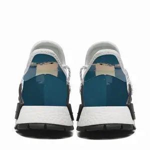 Men Deep Blue Rope Loop Popcorn Shoes