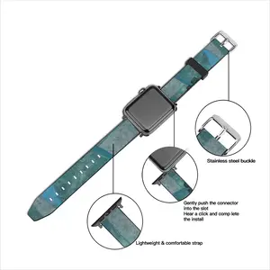 Turquoise Green And Blue iWatch Classic Strap (Multi-Size)