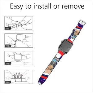 Great Again - Flag Usa Trump Putin Street Art Interior Design Decor Ideas iWatch Classic Strap (Multi-Size)