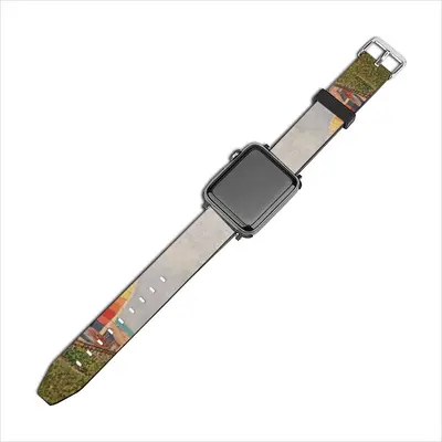 Sailboat On Miami Beach iWatch Classic Strap (Multi-Size)