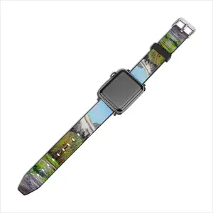 Impressionist Snow Mountains iWatch Classic Strap (Multi-Size)