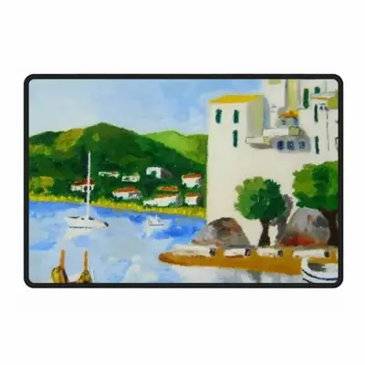 Cadaques (Spain) Polyester Mats (Black Side)