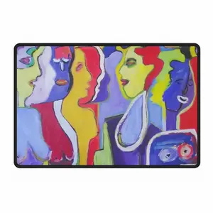 Woman Talk Polyester Mats (Black Side)