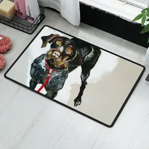 Hunting Dogs Polyester Mats (Black Side)