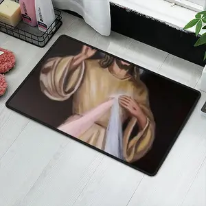 Divine Mercy Polyester Mats (Black Side)