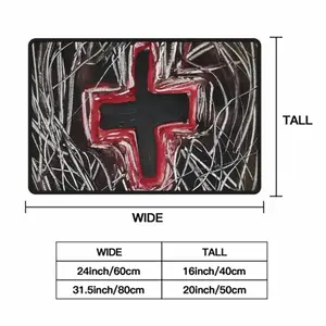 Black Cross Polyester Mats (Black Side)