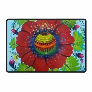 Flower Planet Polyester Mats (Black Side)