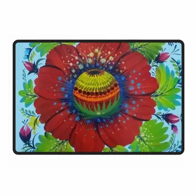 Flower Planet Polyester Mats (Black Side)