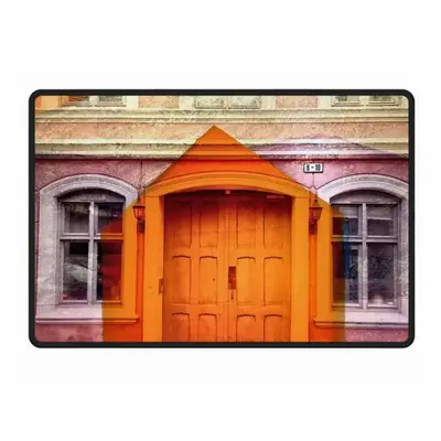 Orange Entrance Polyester Mats (Black Side)