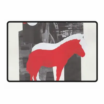 Wwf Przewalskis Horse Polyester Mats (Black Side)