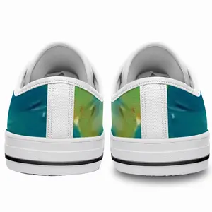 Men Burning Flame Retro Canvas Shoes