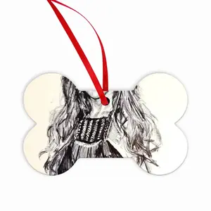 Ms Lopez Bone Pendant (Aluminum)