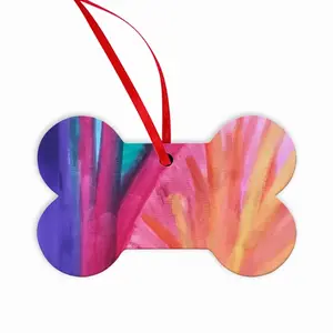 Colorful Straws Bone Pendant (Aluminum)