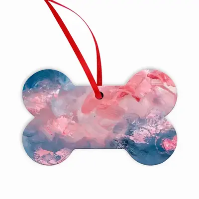 Cotton Candy Sky Bone Pendant (Aluminum)