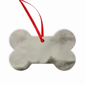 Impressions Landscape Sketch Bone Pendant (Aluminum)