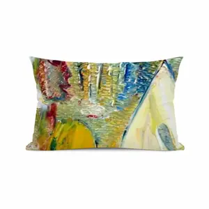 Kenya Fragment Polyester Pillow (Rectangle, Multi-Size)