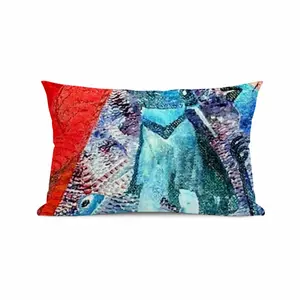 Judith Fragment G Polyester Pillow (Rectangle, Multi-Size)