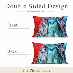 Judith Fragment G Polyester Pillow (Rectangle, Multi-Size)