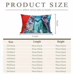 Judith Fragment G Polyester Pillow (Rectangle, Multi-Size)