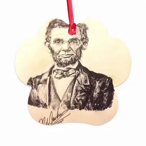 President Abraham Lincoln Cloud Pendant (Aluminum)