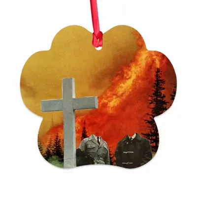 Eternal Flames Cloud Pendant (Aluminum)